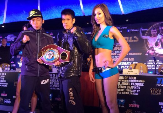 マカオで気合い充分