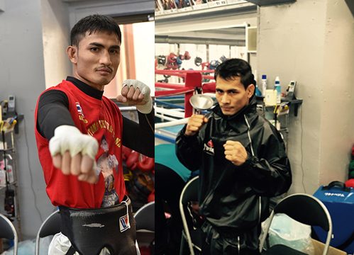 挑戦者、公開練習