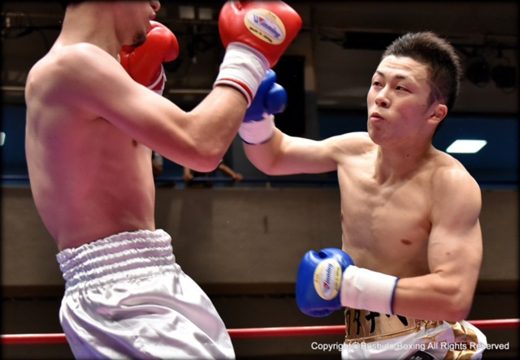 渡部、角本ともに逆転KO負け