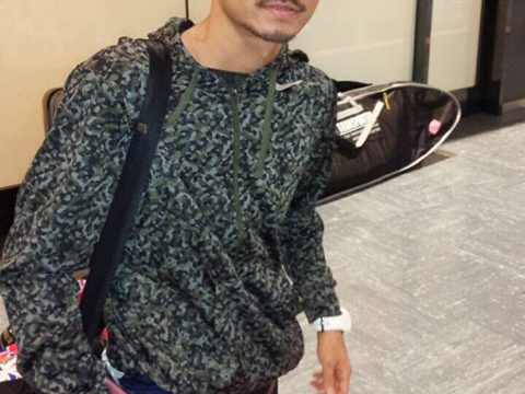 河野が現地に到着