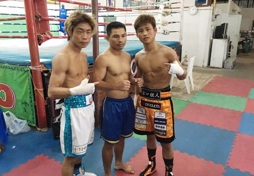 京口と谷口はタイで快勝