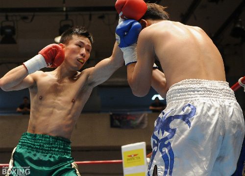 船井、KOで再起を飾る