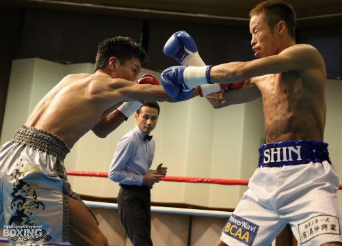 日本ミニマム級タイトルマッチの小野心、悔しい負傷引き分け