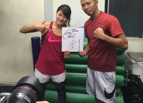 内山高志が女子格闘技の女王と対談