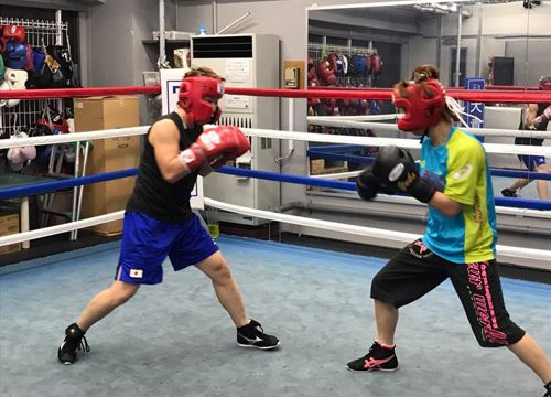 女子の豪華スパーリング