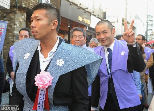 チャンピオン軍団が豆まき！