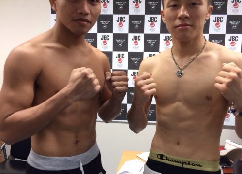 渡部大介が計量パス!