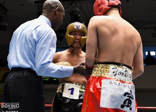 警官ボクサー杉田がB級プロテストに合格！