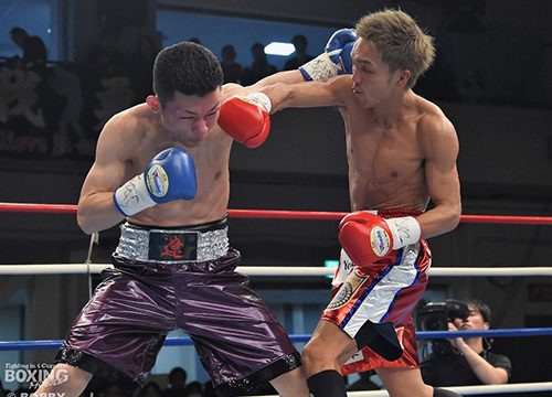 日本Sバンタム級王者・久我が初回TKOでV2！