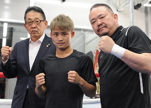 2度目の防衛戦、京口が公開練習！