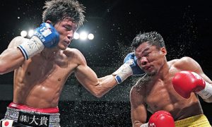 三代が6戦目でOPBF王座奪取!