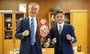 京口が母校にV2報告!