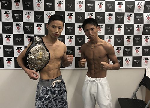 小野が計量パス!明日初防衛戦