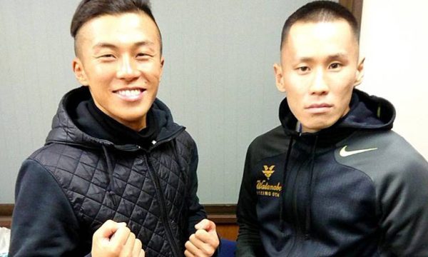 明日大阪決戦！渡部と仁平が計量パス！