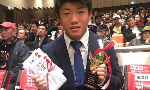 重岡が9月の月間新鋭賞受賞！