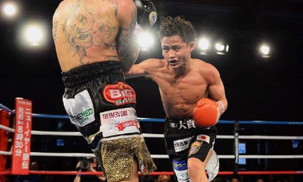 京口が2階級制覇を達成！