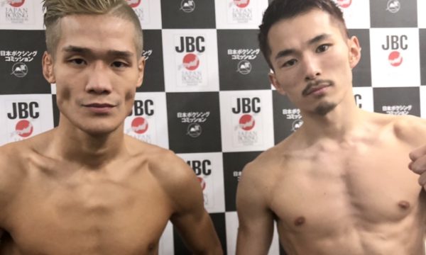 源が計量パス！日本フェザー級タイトルマッチ