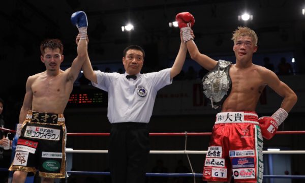 注目の一戦は源大輝がドロー防衛！