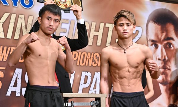 明日世界戦。全選手計量パス！