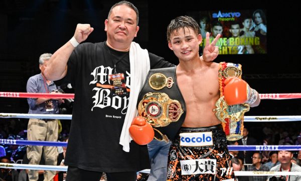 京口初防衛に成功！ワタナベジム3連勝！
