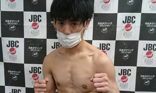 ミニマム級の外村大貴が計量パス!