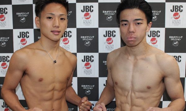 東日本新人王決勝、縄井が計量パス