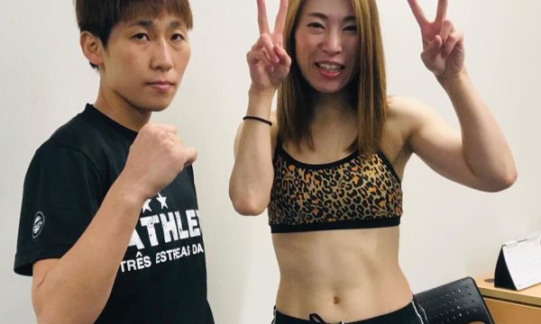 緑川が計量パス！日本女子フェザー級タイトルマッチ