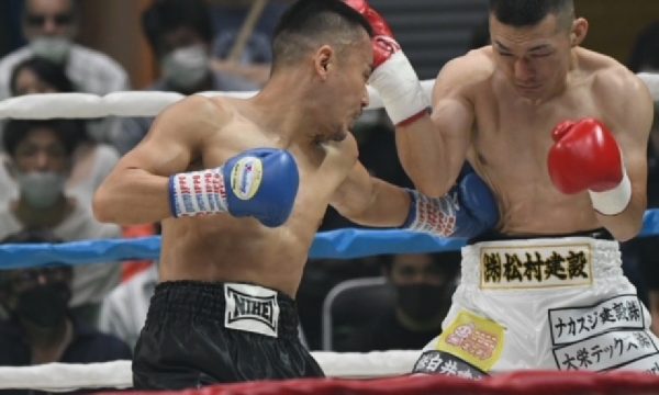 仁平は惜しくも判定負け