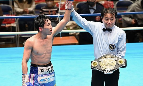 富施がバンタム級ユース王者に