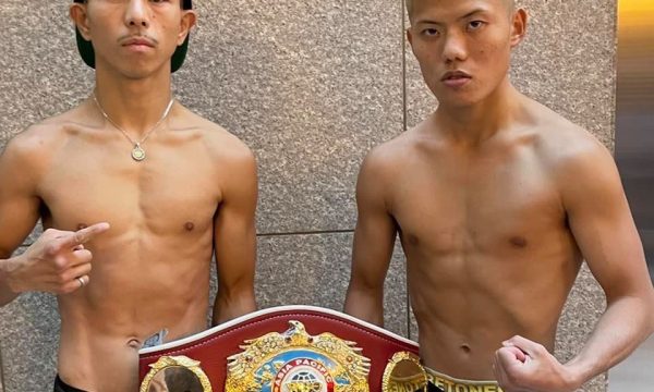 重岡優大が計量をパス！明日WBOアジアタイトル