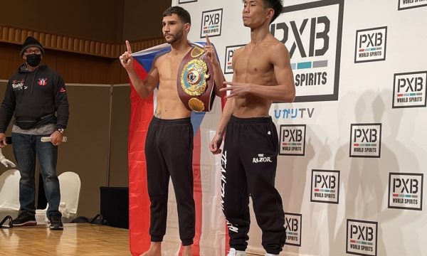 谷口が計量をパス！明日世界戦