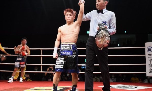 沖縄で重岡が日本タイトル獲得