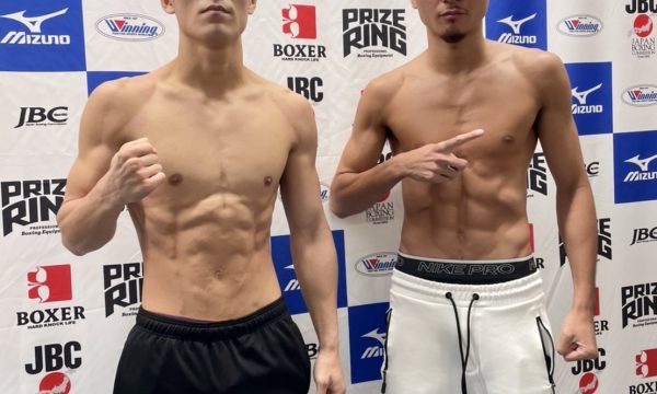 明日、宇津木が初防衛戦