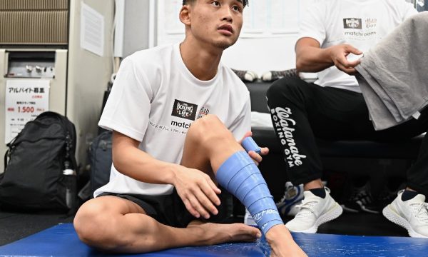 京口が公開練習