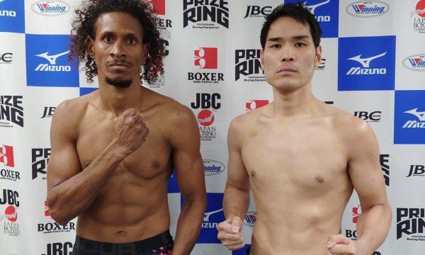 関根と上野が計量パス