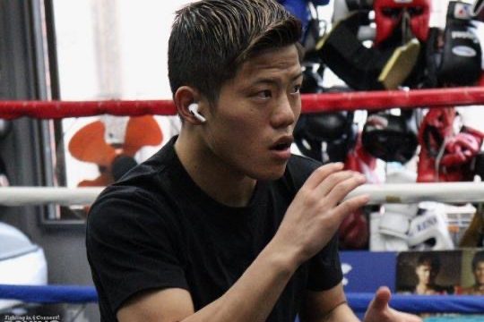 重岡優大が公開練習