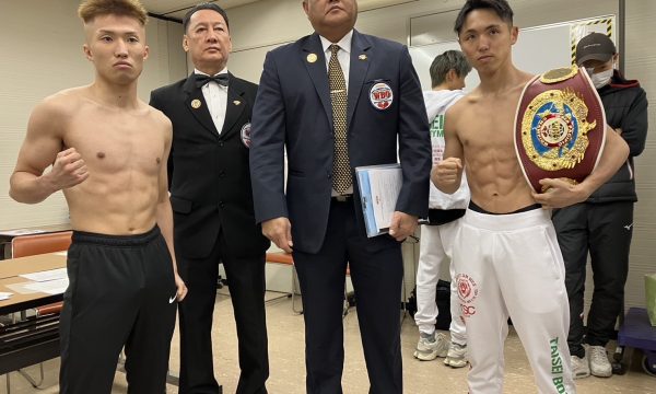 大阪で宇津見と亀山が計量パス