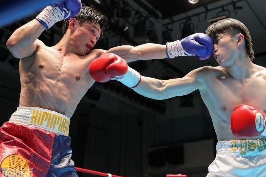 中川が快心のKO勝ち