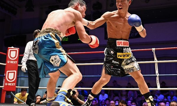 谷口が判定勝ちで再起に成功