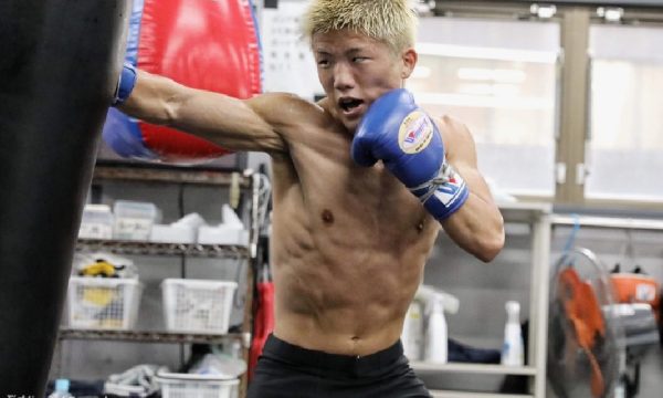 重岡銀次朗が公開練習