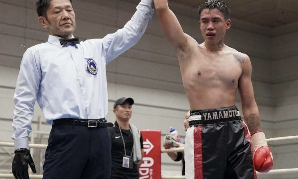 山本ライアンと盛合が快勝