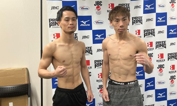 川畑と勝谷が計量パス！
