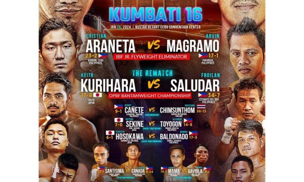 フィリピン遠征の3選手が計量パス！