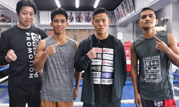 重岡兄弟が公開練習