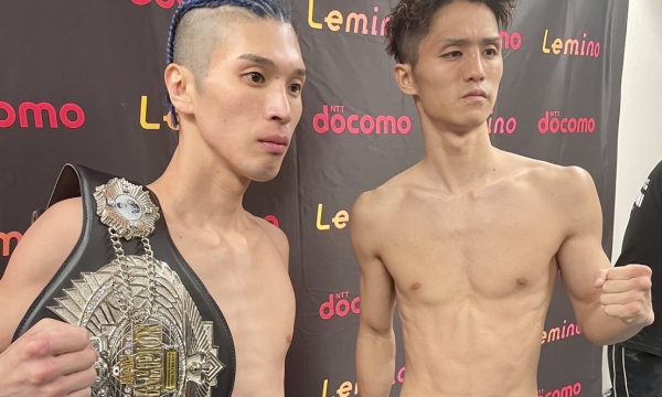 日本王者の高山が計量パス！