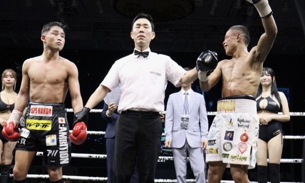 京口まさかの判定負け谷口はKO勝ち