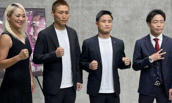 10.13「TREASURE BOXING PROMOTION 7」発表会見