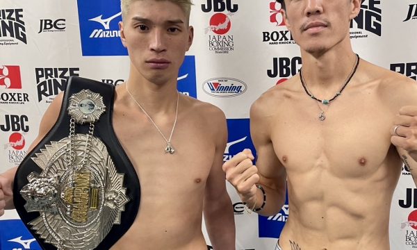 高山と濱口が計量パス！