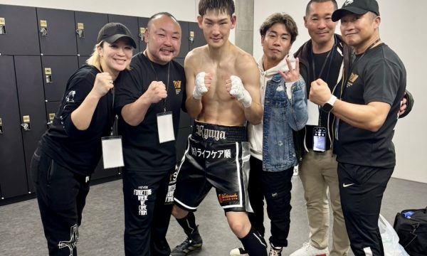 盛合竜也が2RTKO勝ち！