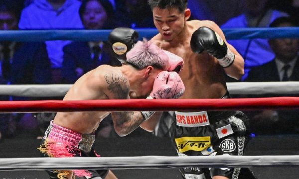 京口は判定負けで王座奪取ならず